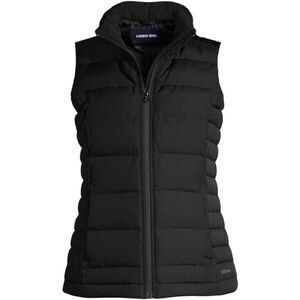 Lands' End Black Vest 600 Allied